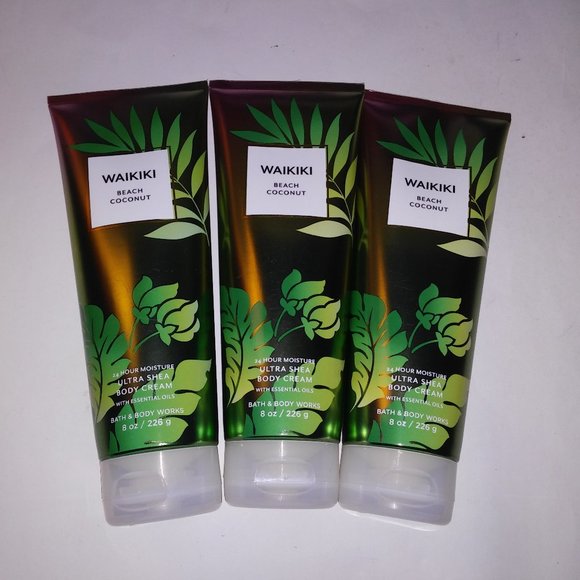 Set‎ of 3 Bath and Body Works Cream Lotion